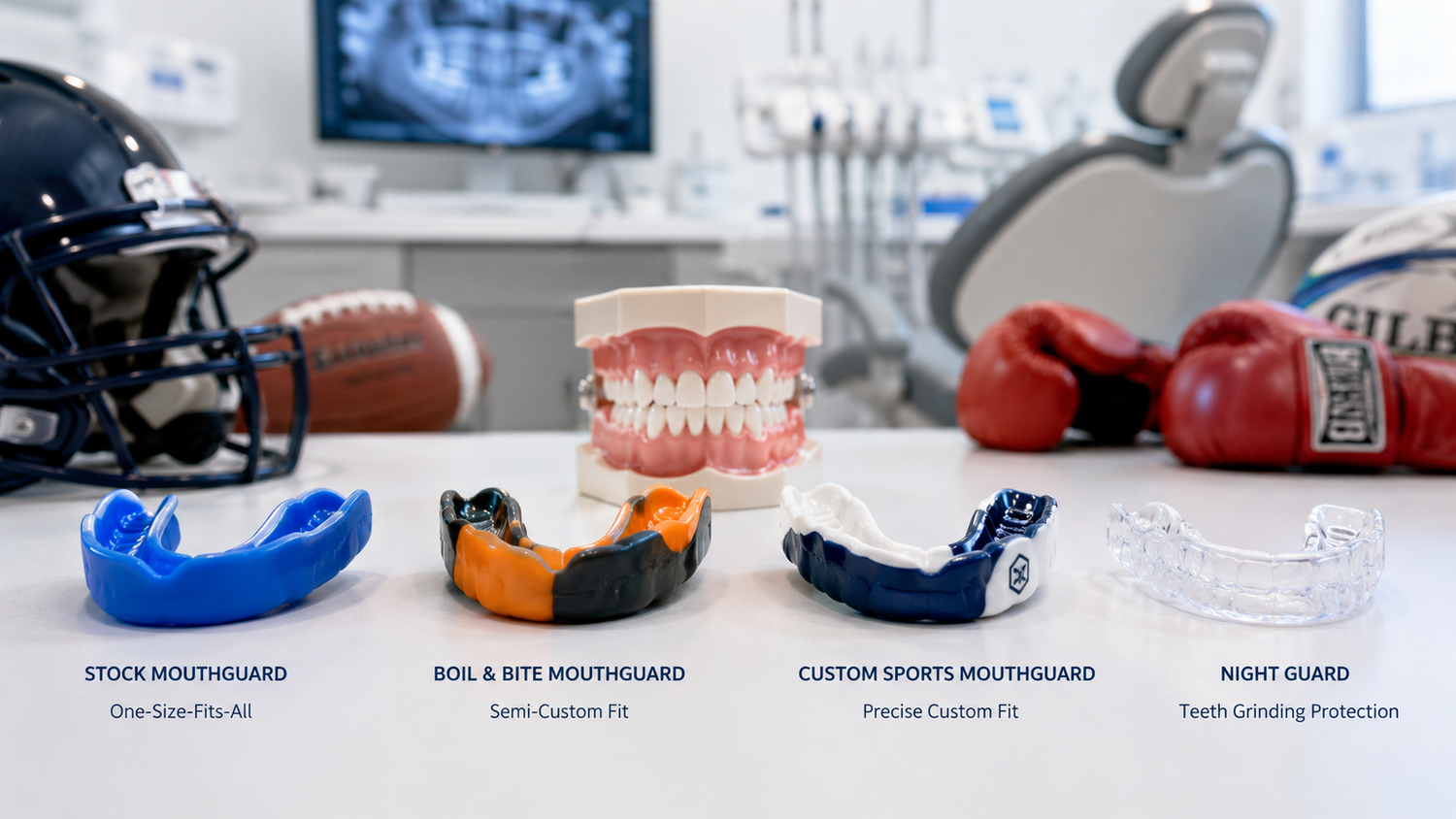 4 Types of Mouthguards: Best Option for Your Teeth