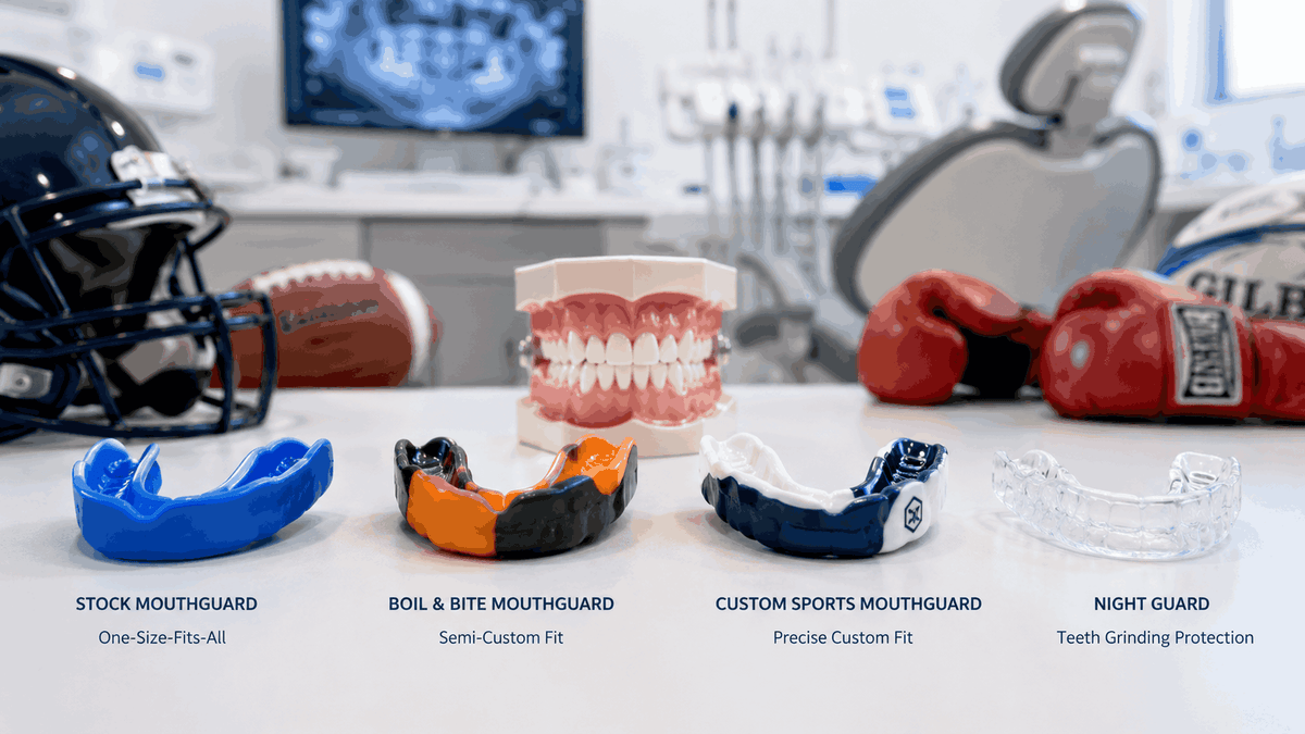 4 Types of Mouthguards: Best Option for Your Teeth